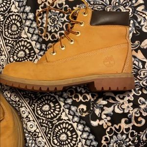 Timberland boots. Boys size 7= womens size 8